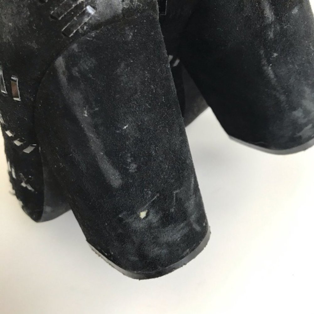 Jeffrey Campbell RARE black heel stitch booties - Picture 7 of 8